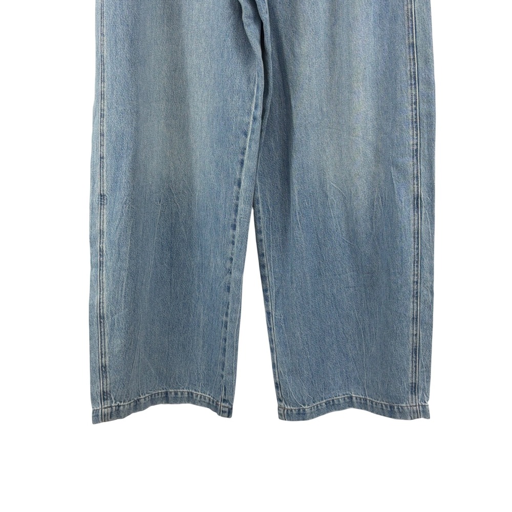 Pistola Lottie Bowed Leg Jeans 27 NWT High Rise Relaxed Light Wash - Picture 10 of 16